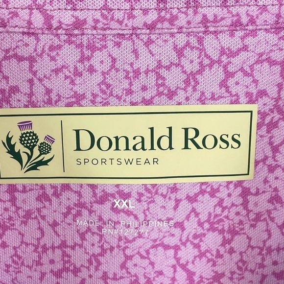 Donald Ross Polo Shirts Men’s 2XL Lot of 2 Performance Stretch Moisture Wicking - Picture 3 of 16